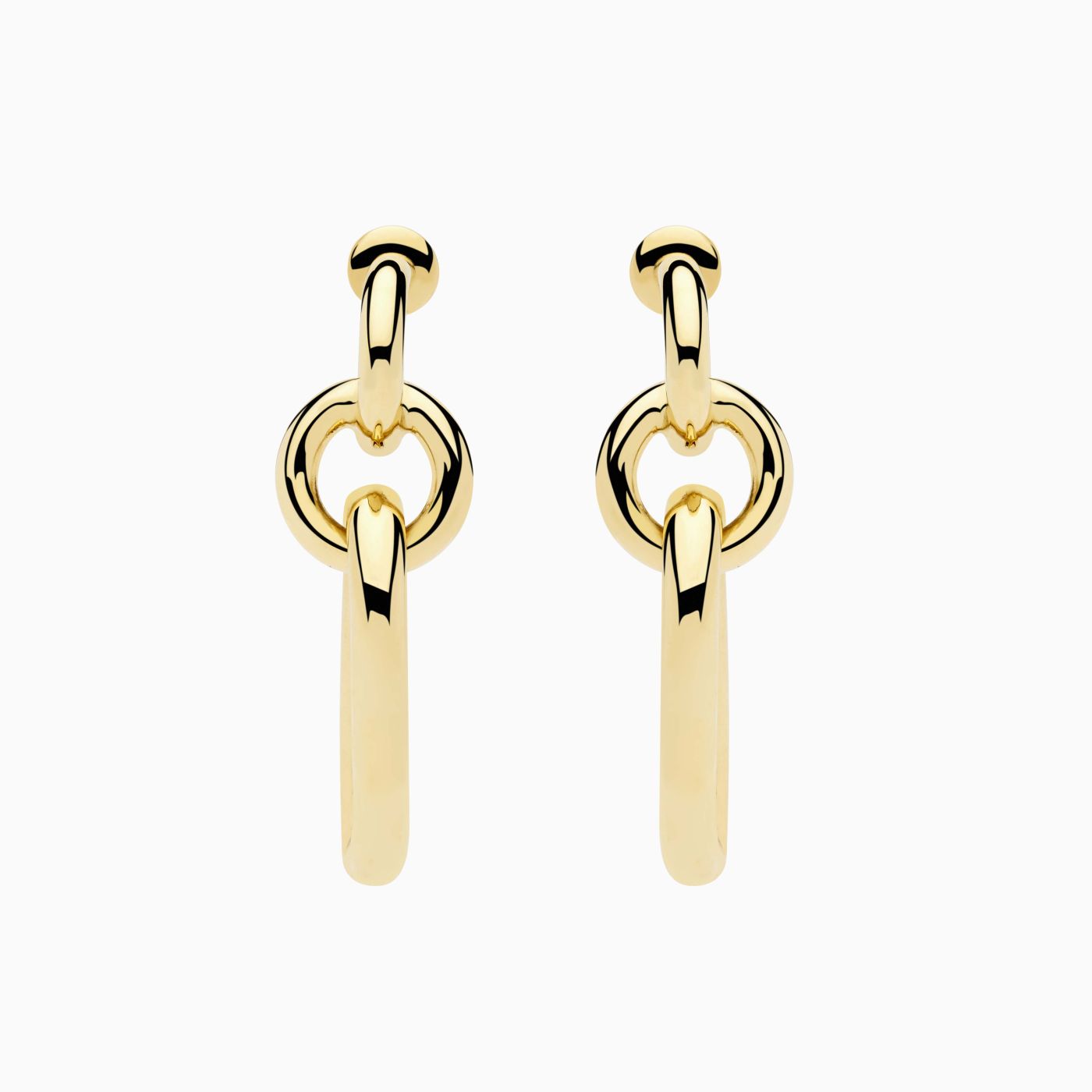 RABAT yellow gold 18 kts. earring