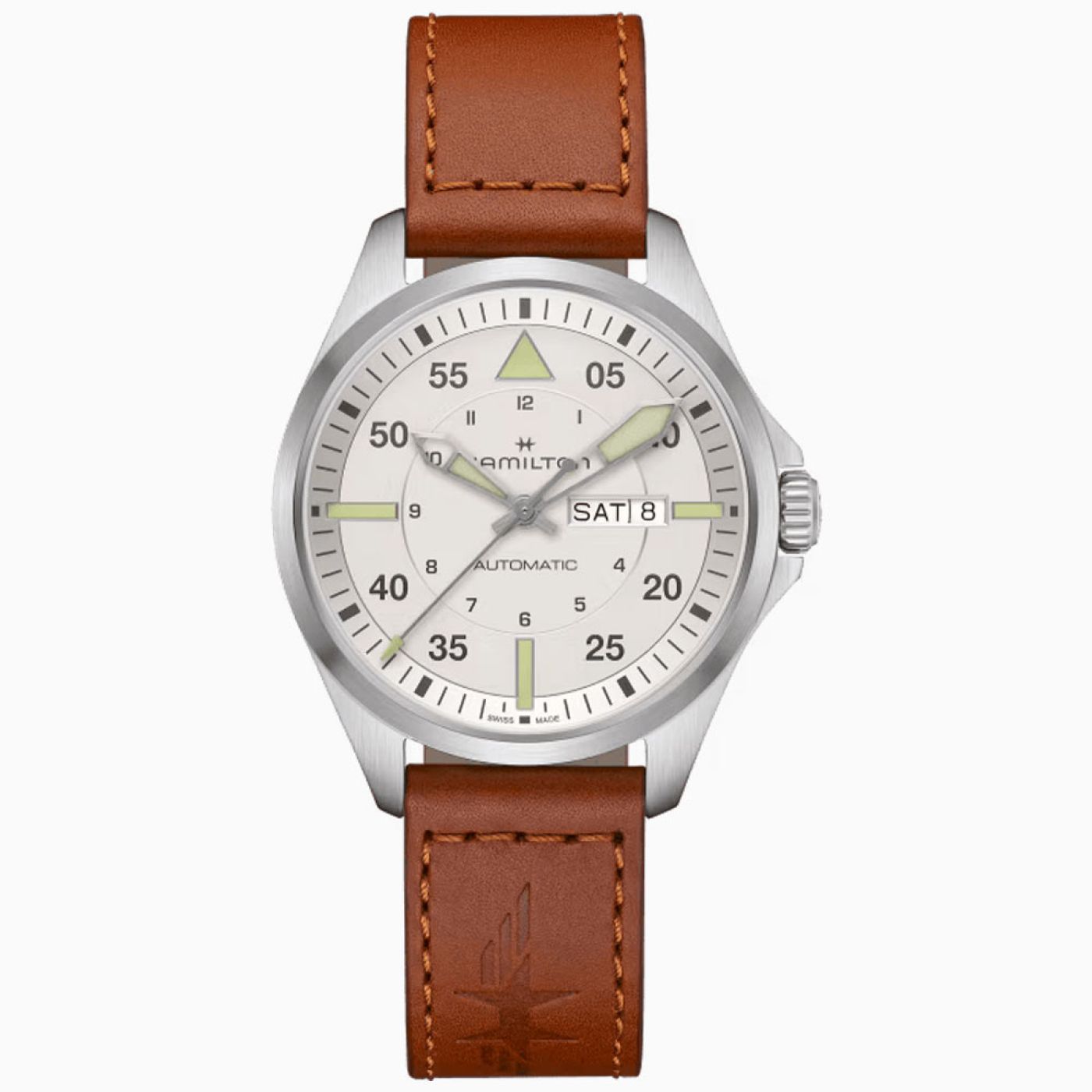 Hamilton Khaki Aviation Pilot Day Date Auto