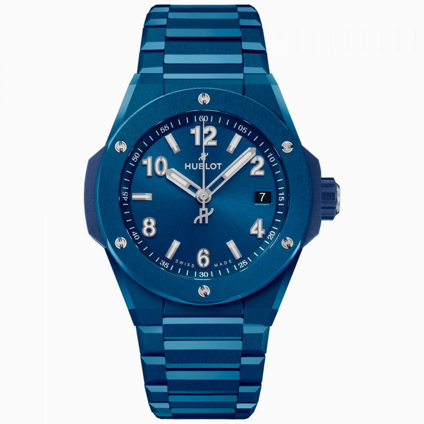 Hublot Big Bang Integrated Time Only Blue Ceramic