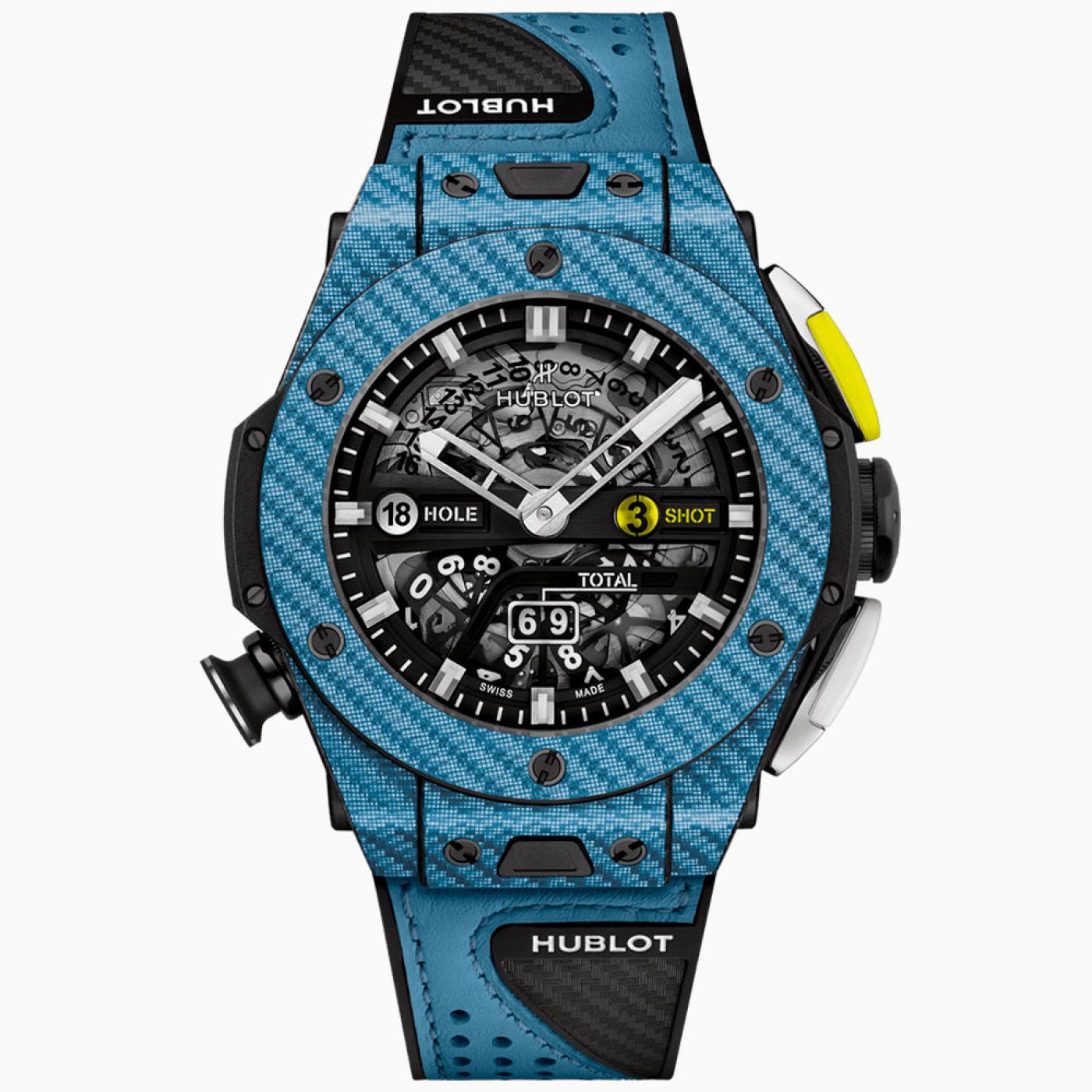 Hublot Big Bang Unico Golf Sky Blue Carbon