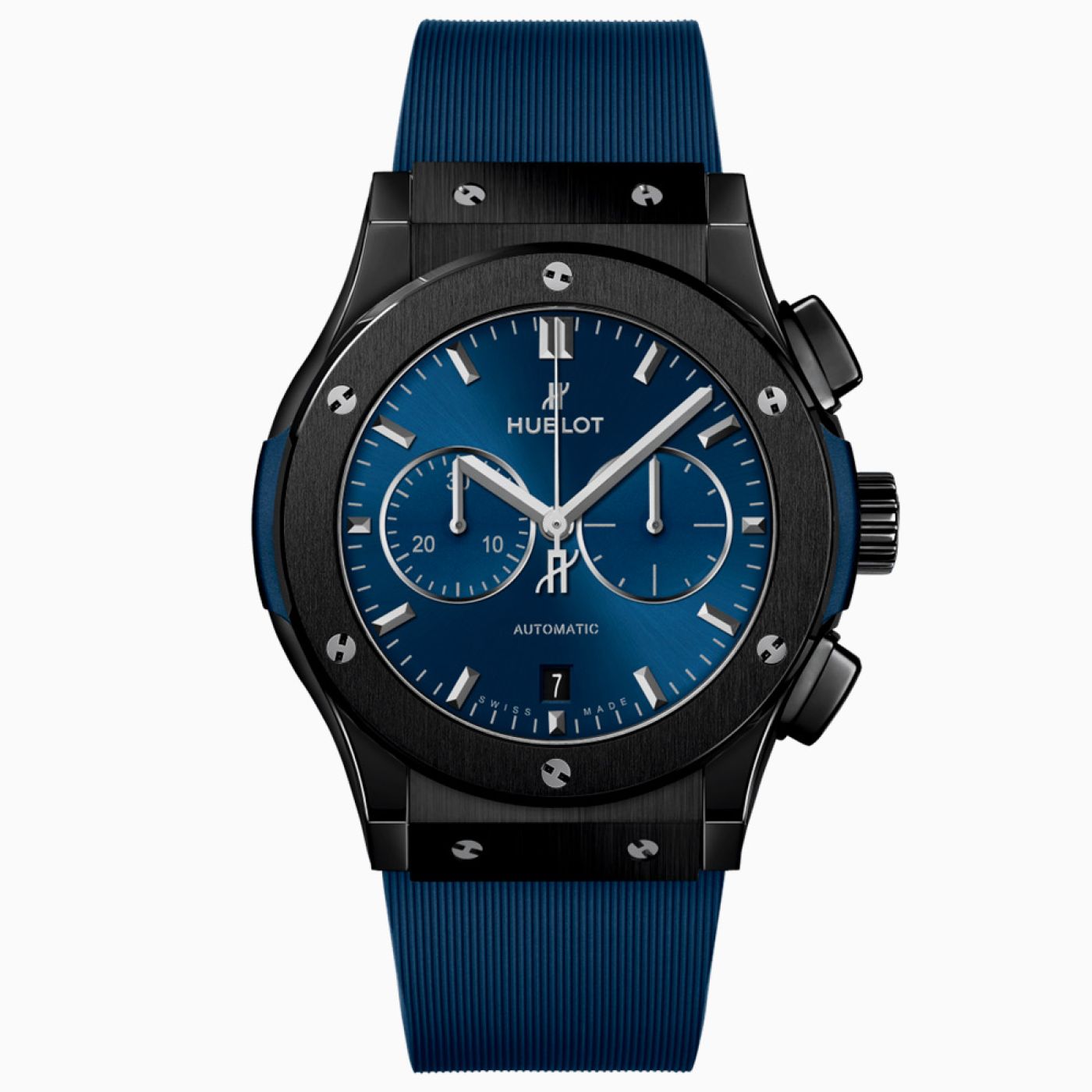 Hublot Classic Fusion Ceramic Blue Chronograph