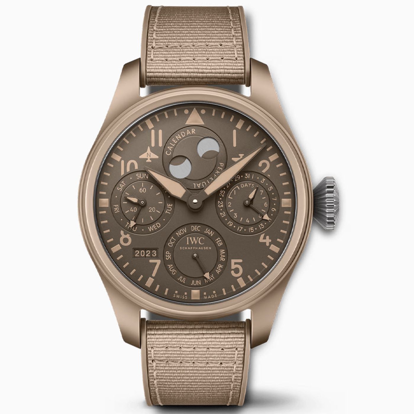 IWC Aviador Calendario Perpetuo TOP GUN Mojave Desert