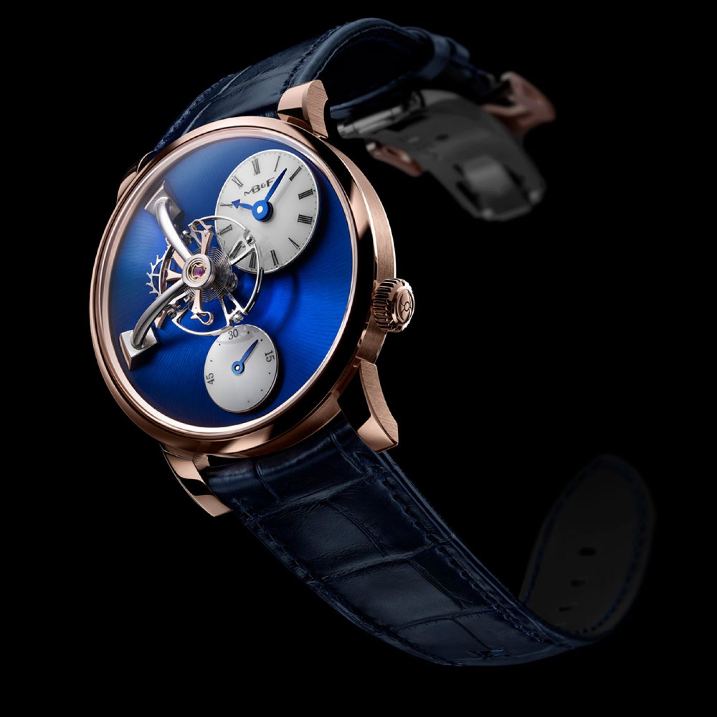 MB&F LM101 RG Blue