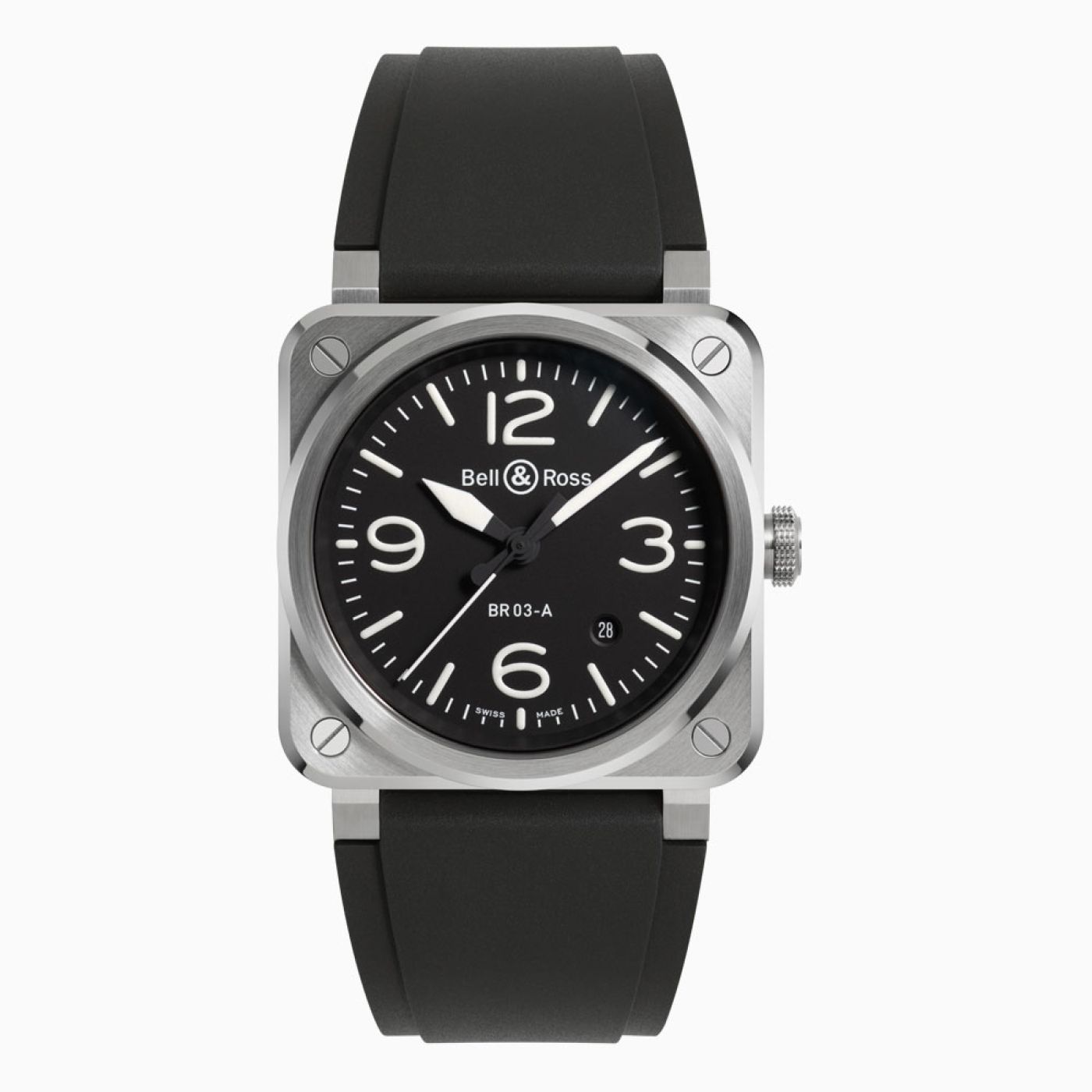 Bell & Ross BR 03 Black Steel
