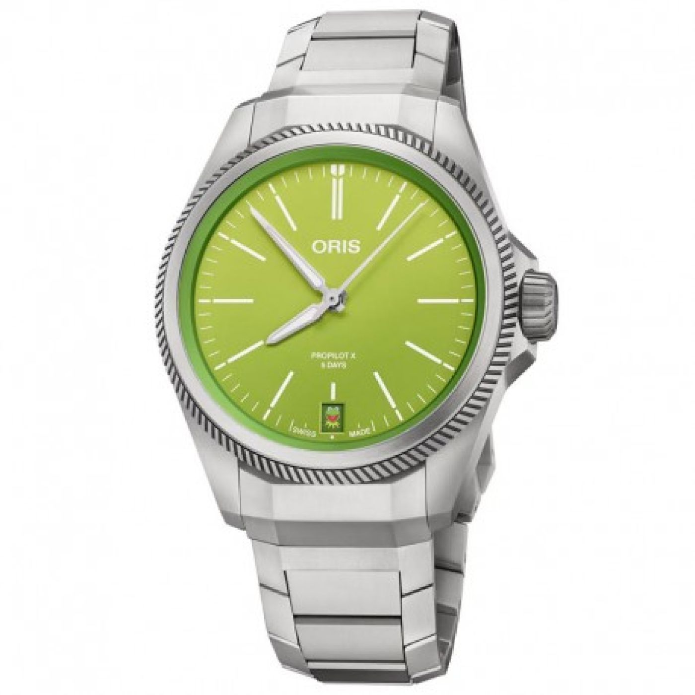 Oris Propilot X Kermit Edition