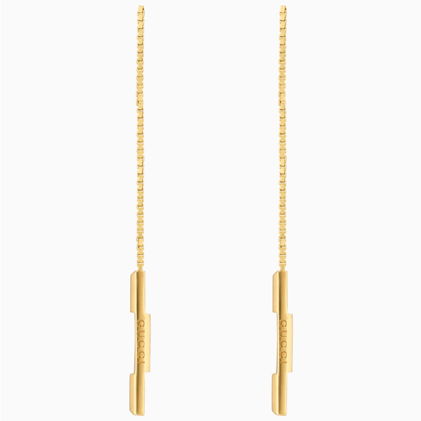 Pendientes Gucci Link to Love de oro amarillo