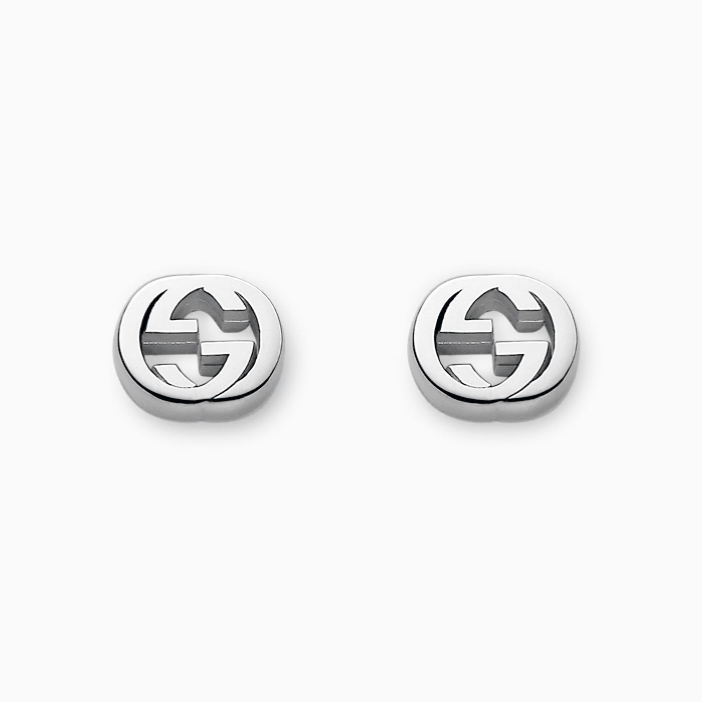 Gucci stud earrings in sterling silver