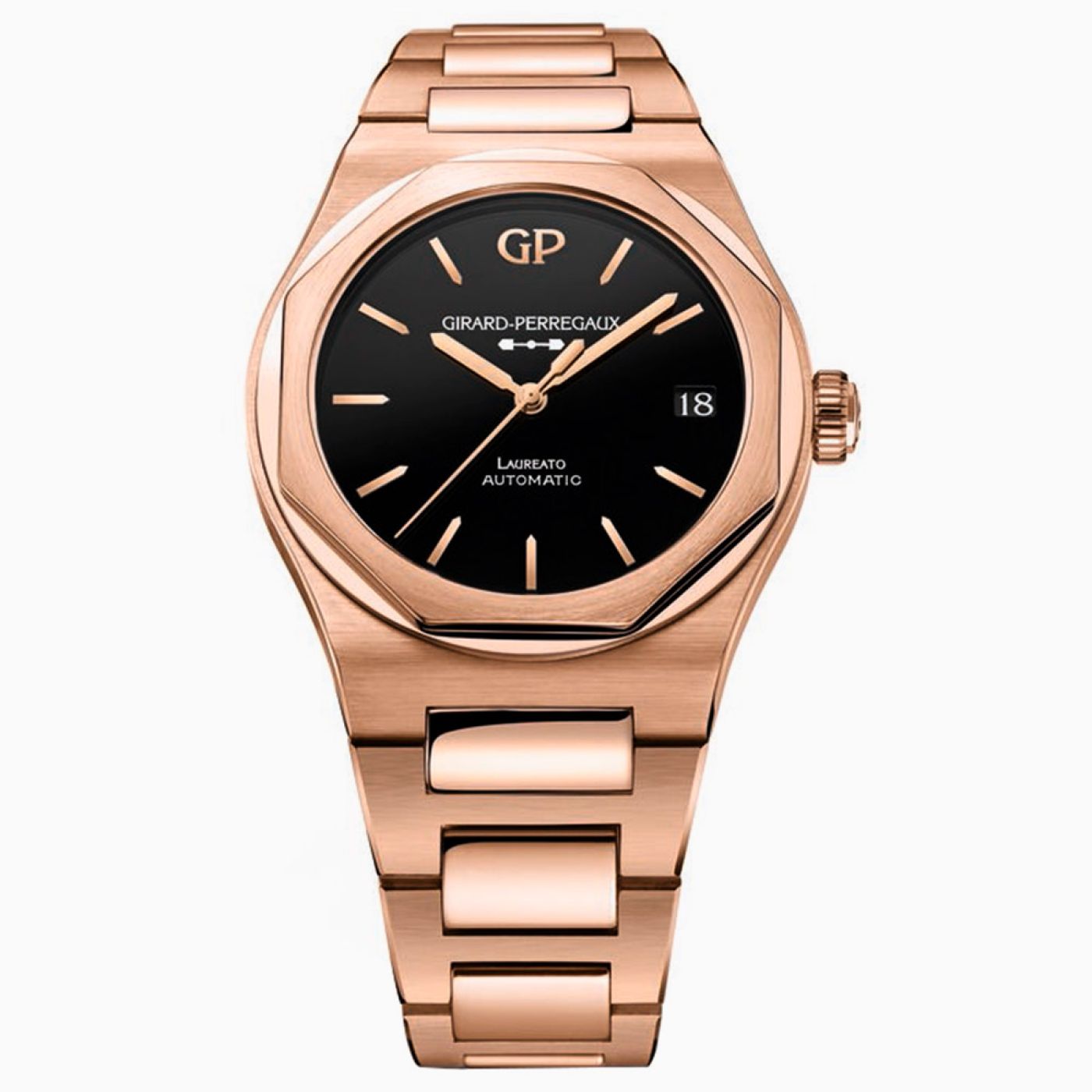 Girard-Perregaux Laureato 42 Full Gold