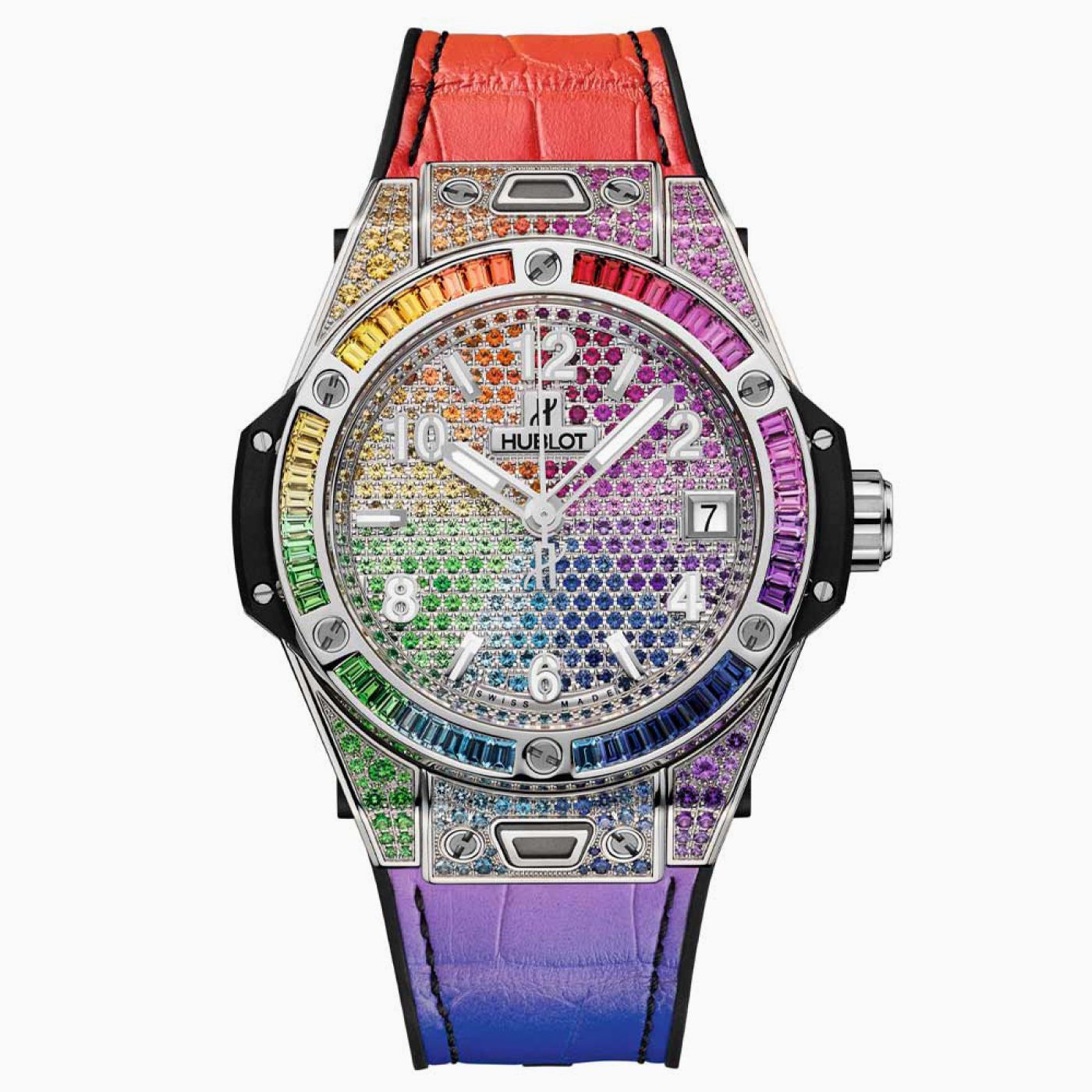 Hublot Big Bang One Click Steel Rainbow