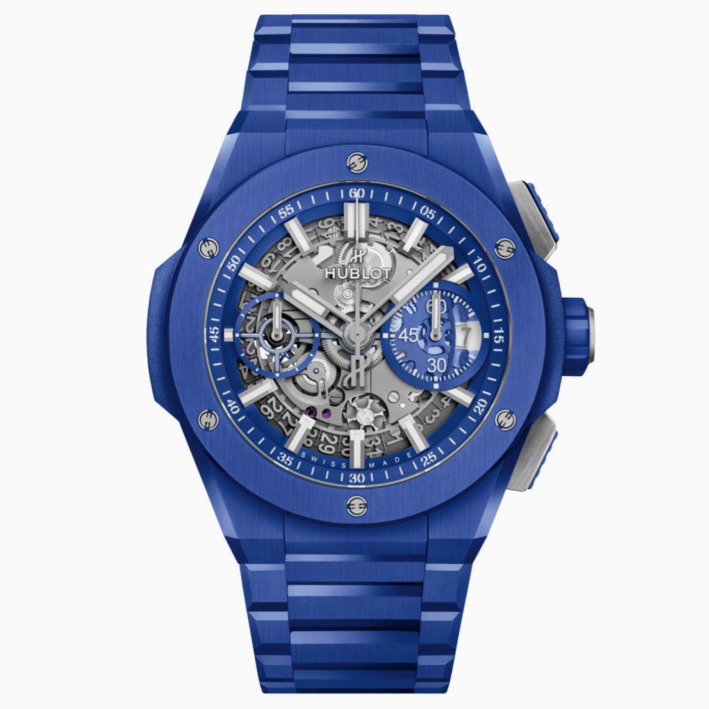 Hublot Big Bang Unico Integrated Blue Indigo Ceramic