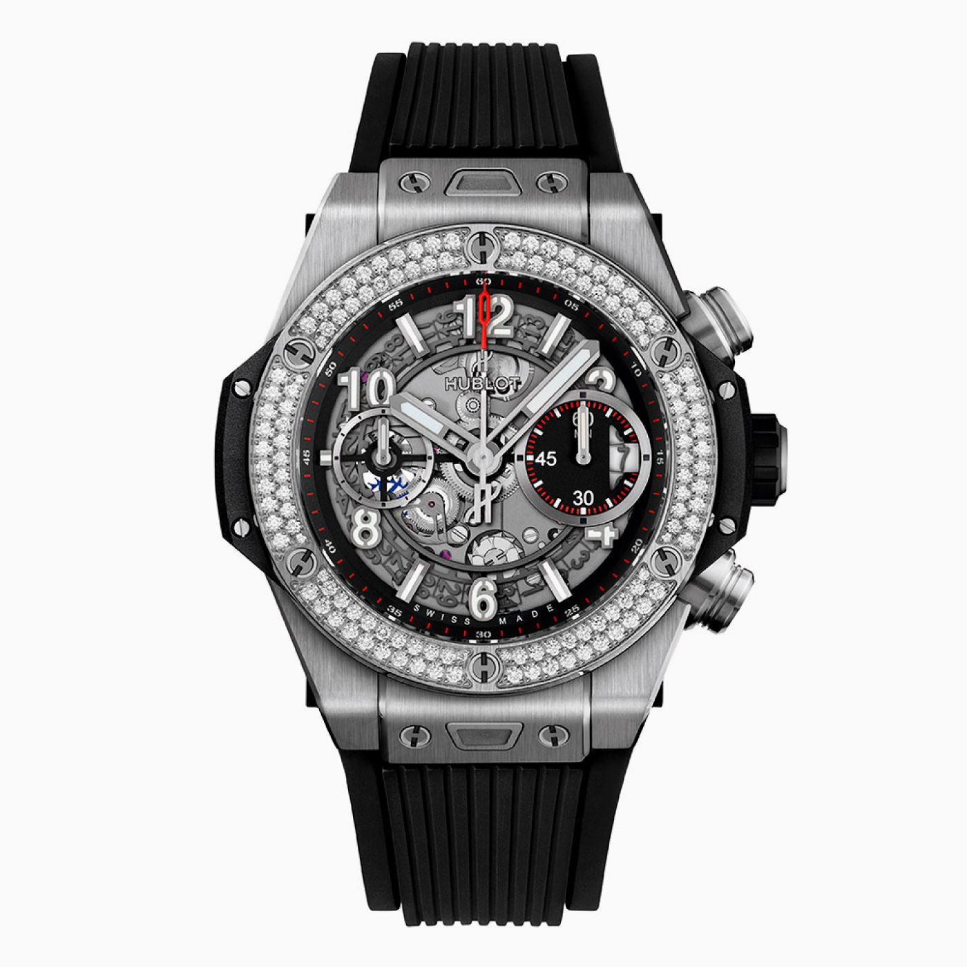 Hublot Big Bang Unico Titanium Diamonds