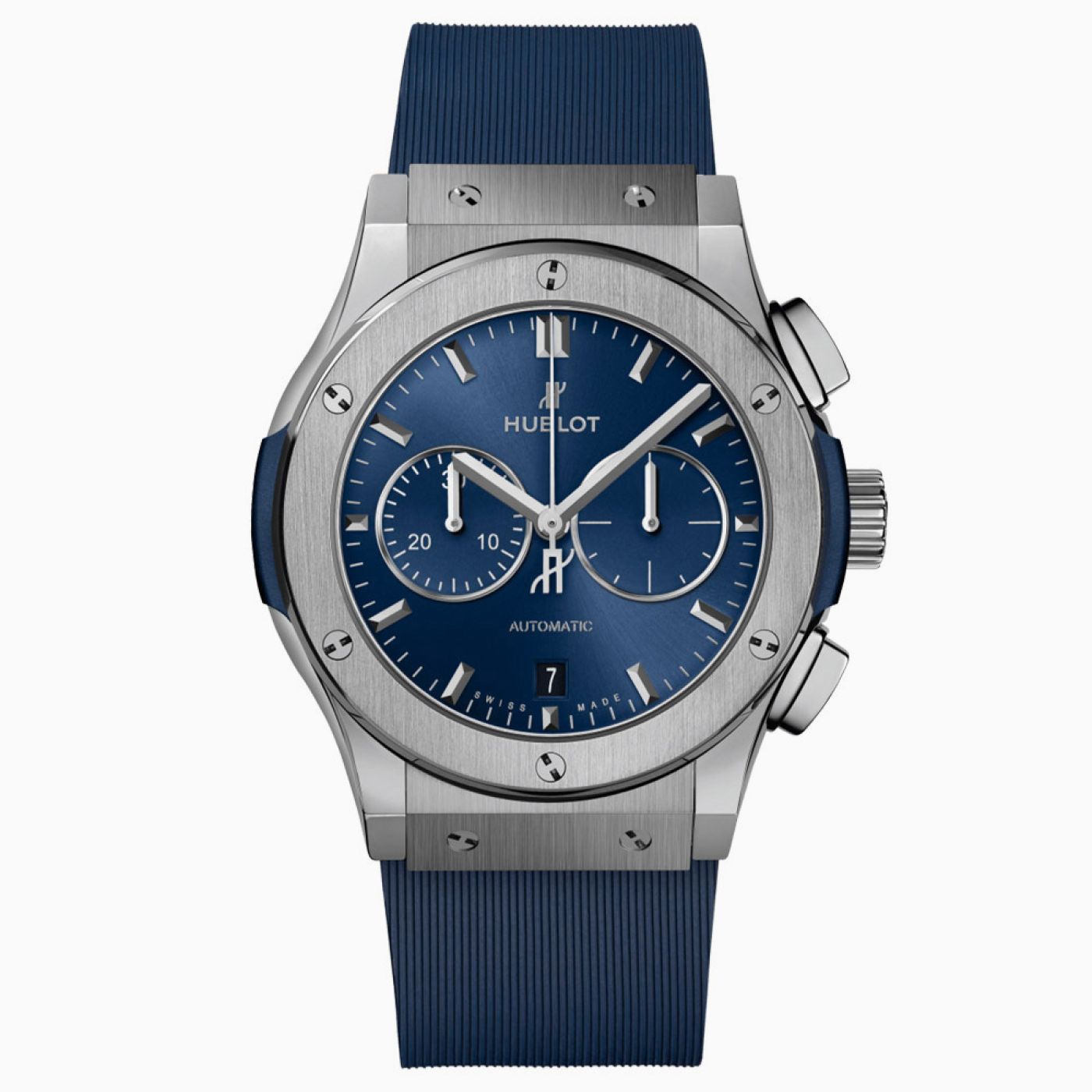 Hublot Classic Fusion Chronograph Titanium Blue