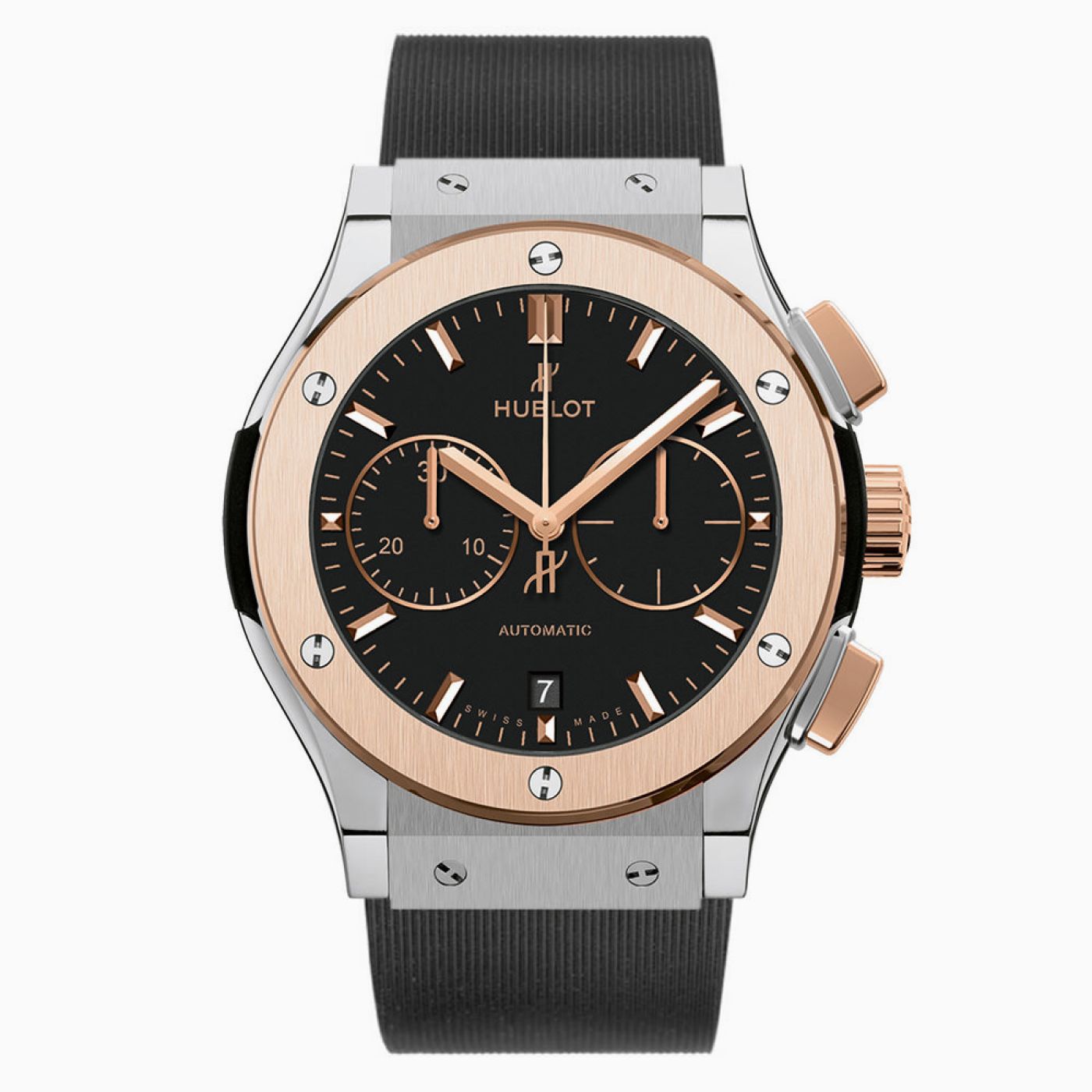 Hublot Classic Fusion Chronograph Titanium King Gold