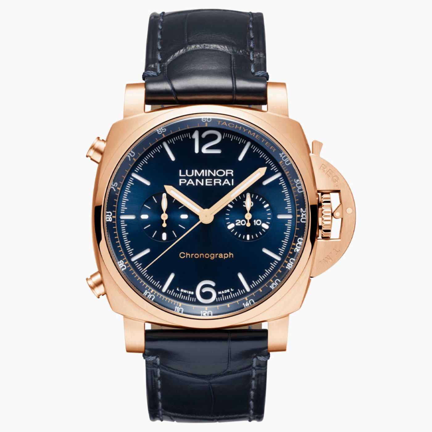 Panerai Luminor Chrono Goldtech Blu Notte PAM01111