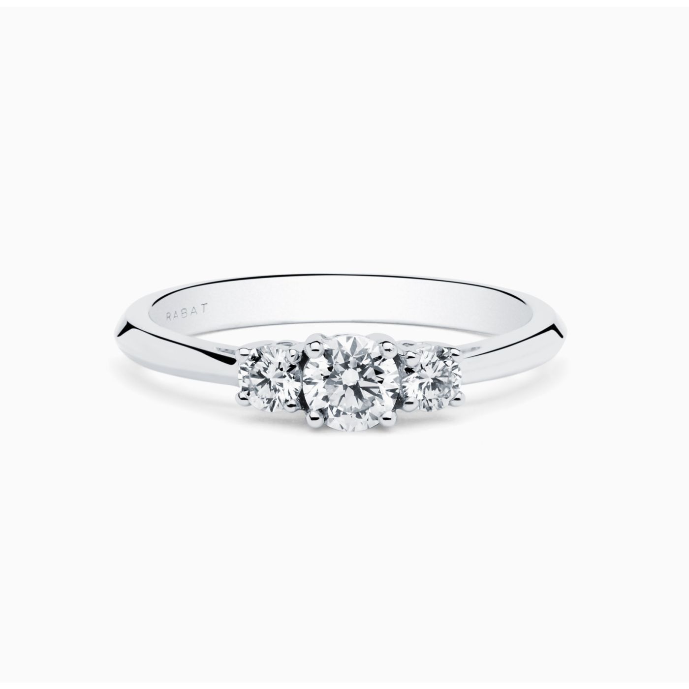 White gold engagement ring RABAT Poetic