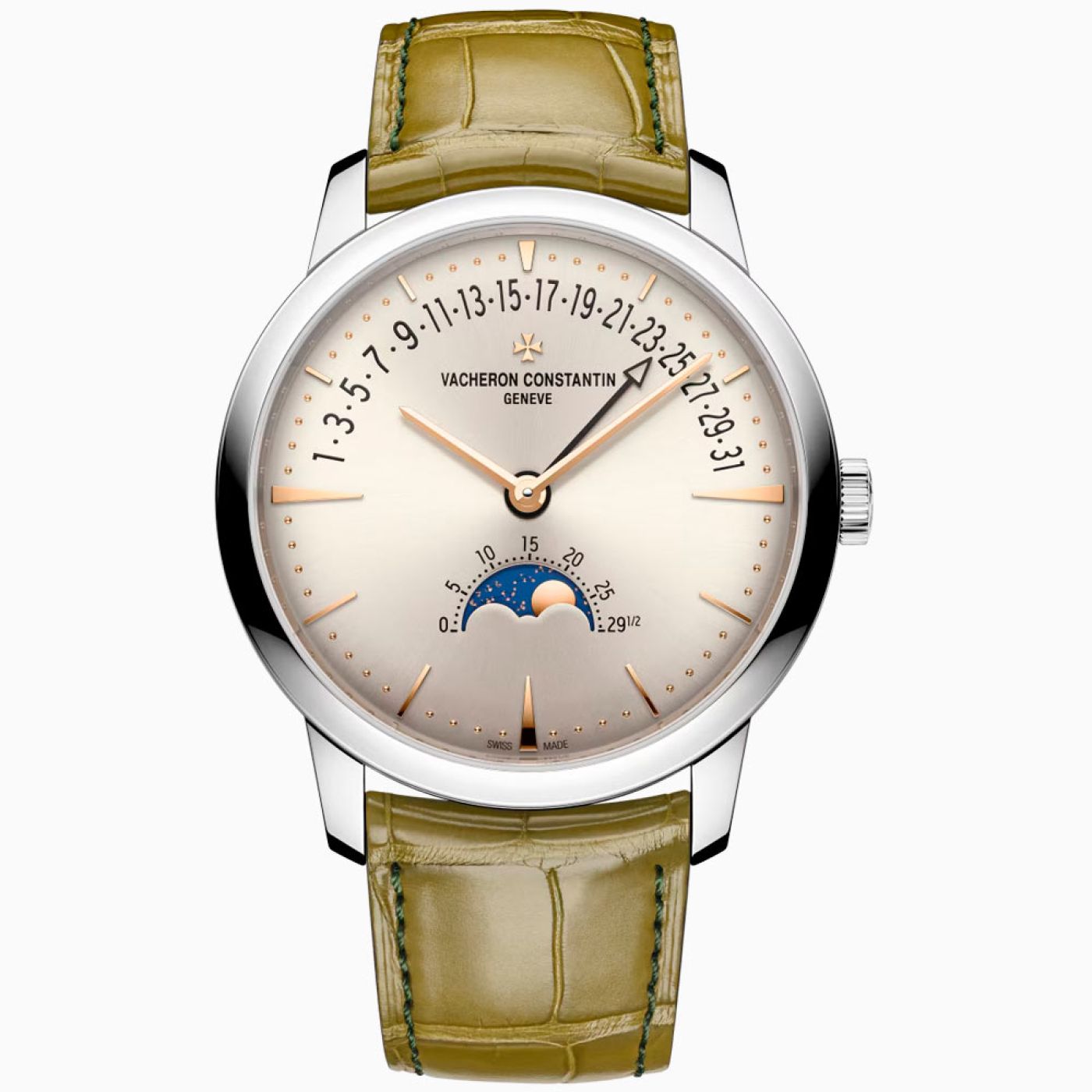 Vacheron Constantin Patrimony moonphase retrograde date