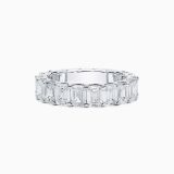 White gold with diamonds ring