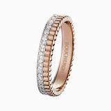 Anillo Boucheron Quatre Radiant de oro rosa con diamantes