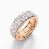Anillo Iconica Slim con pavé de diamantes