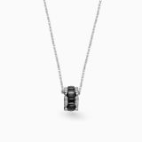Necklace CHANEL Ultra white gold and black ceramic with diamonds