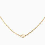 Gucci Interlocking G pendant in yellow gold