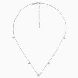 Gucci necklace in white gold with diamonds