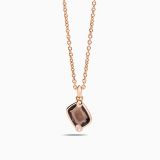 Pomellato Pendant with Quartz and Brown Diamonds 