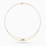 Collar CHANEL Coco Crush de oro beige