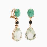 Couloured Gemstone Earrings