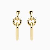 RABAT yellow gold 18 kts. earring