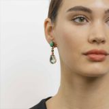 Couloured Gemstone Earrings