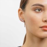 Pendientes de oro blanco con diamantes