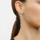 White gold diamond earrings