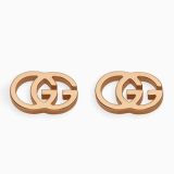 Gucci stud earrings in rose gold