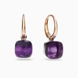 Pendientes Pomellato Nudo petit con amatista 