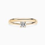 Yellow gold with diamond in the center engagement ring RABAT Always U