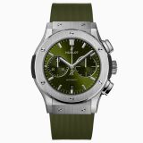 Hublot Classic Fusion Chronograph Titanium Green