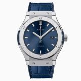 Hublot Classic Fusion Titanium Blue 42