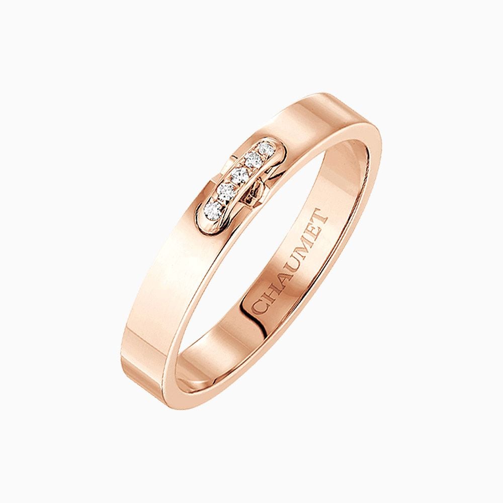 Anillo Chaumet Liens Evidence de oro rosa 