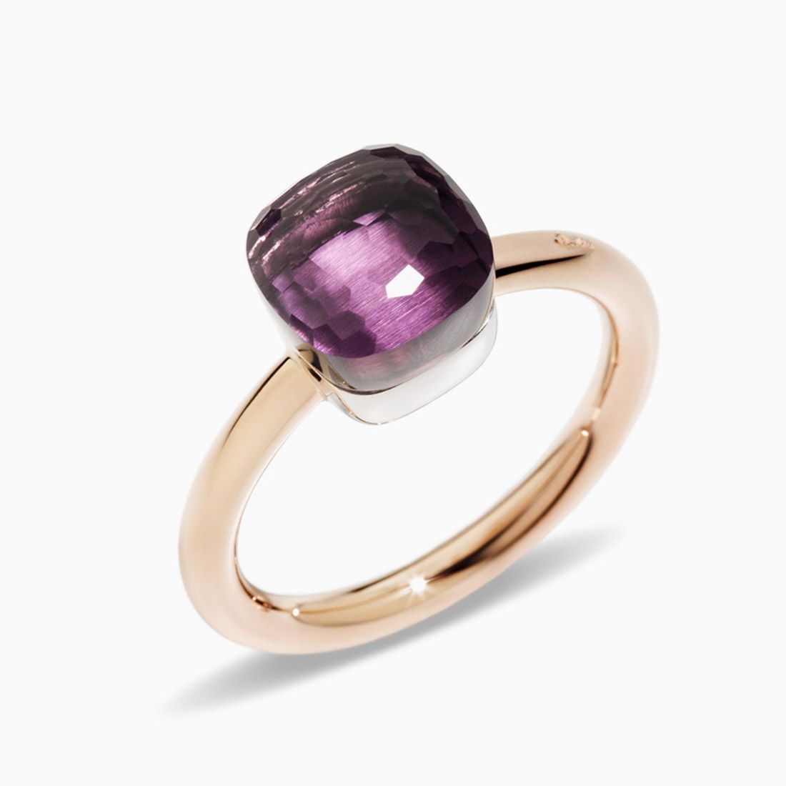 Pomellato Ring with Amethysts 
