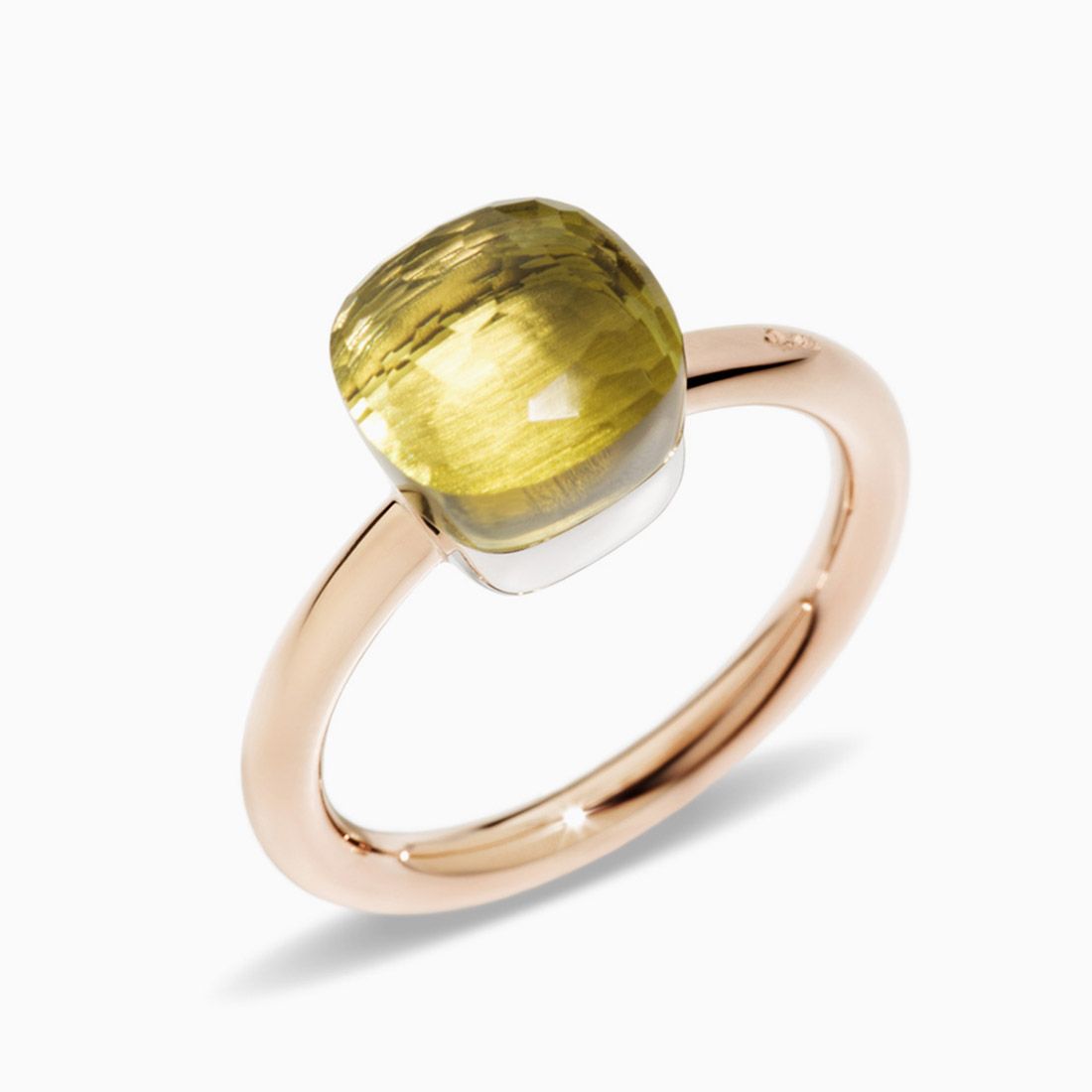 Pomellato Ring with Lemon Quartz 