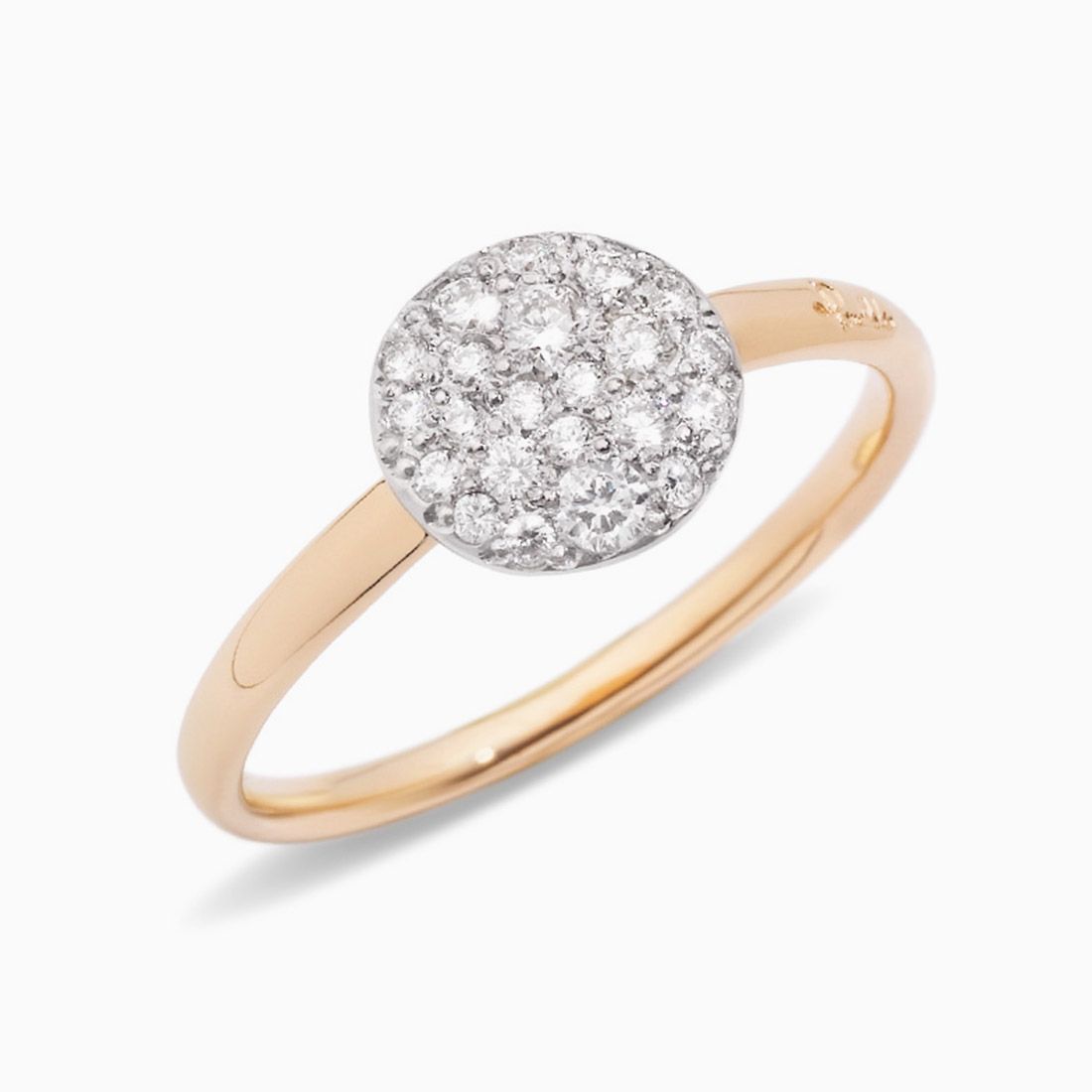 Pomellato Ring with Diamonds 