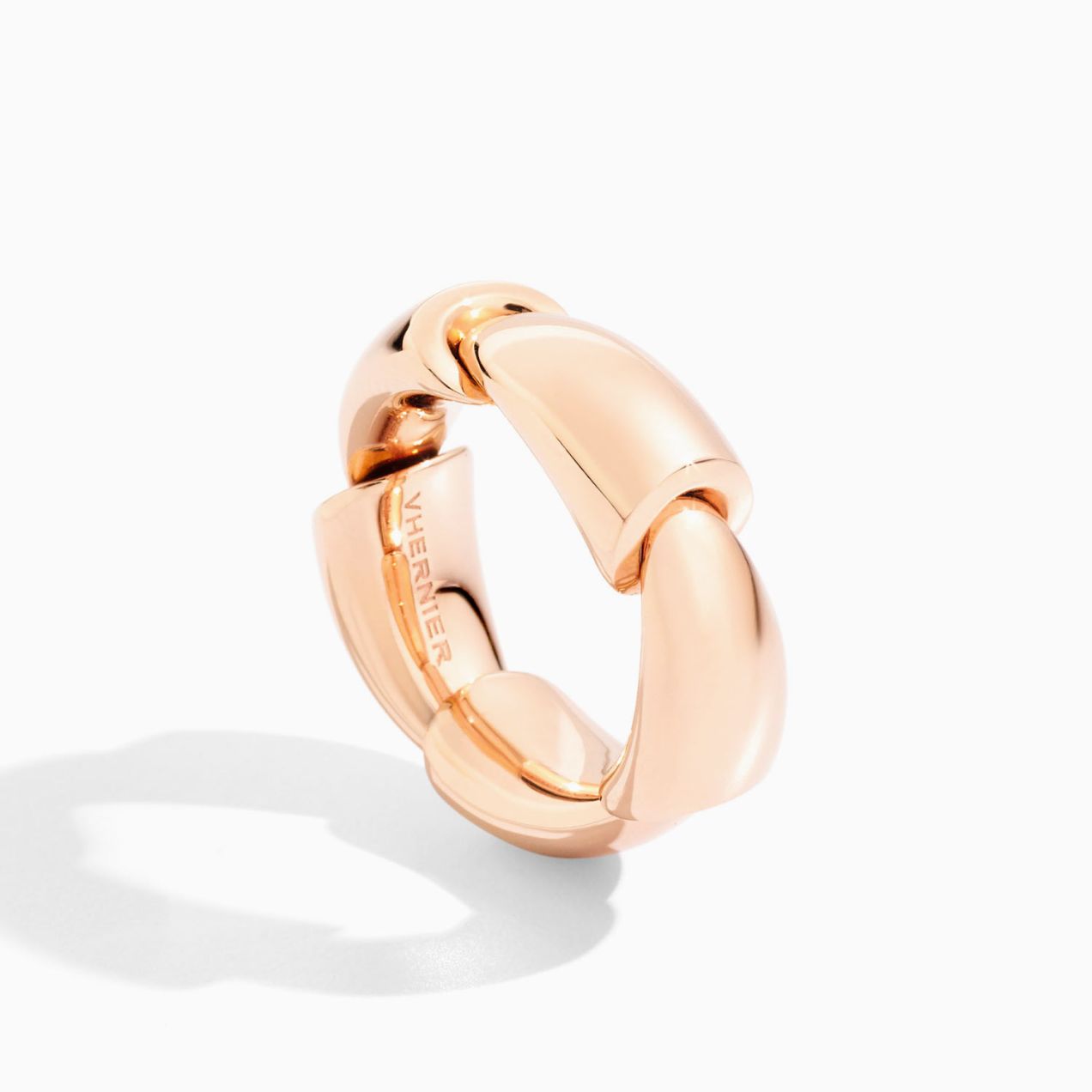 Vhernier Calla rose gold ring