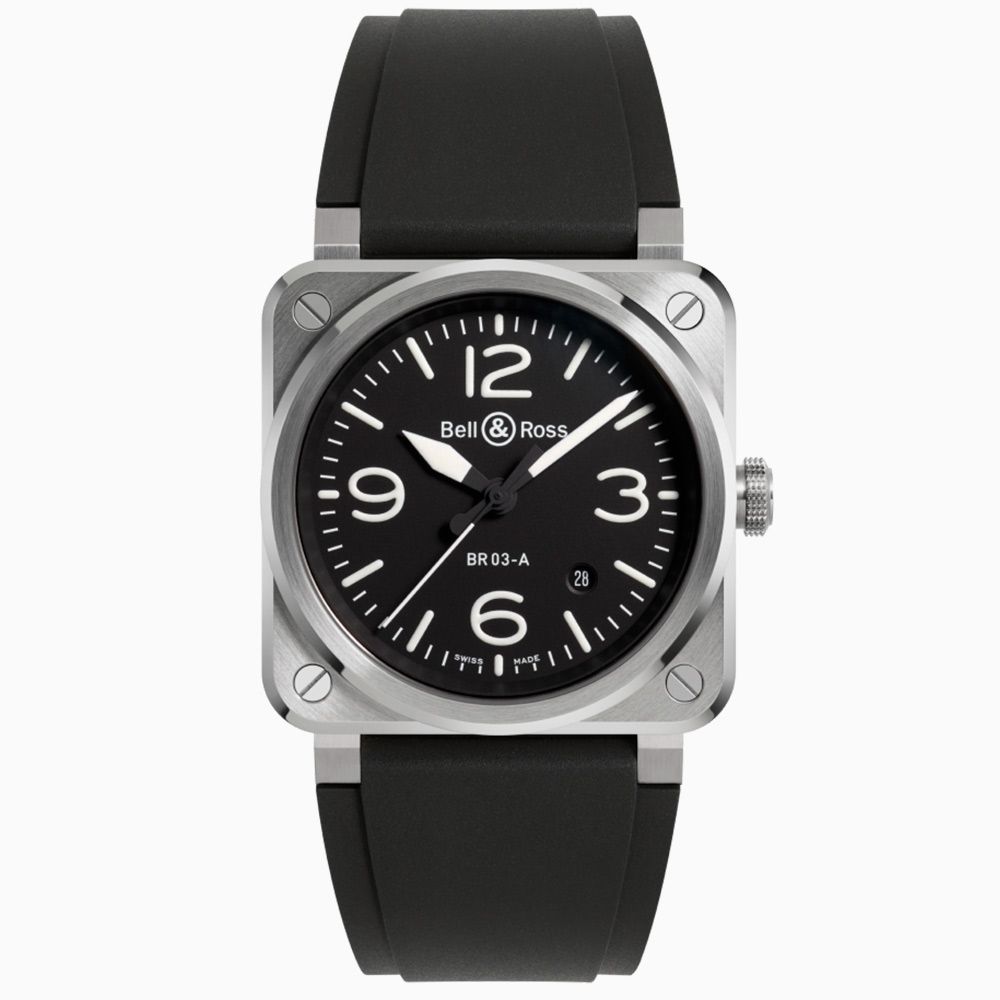 Bell & Ross BR 03 Black Steel