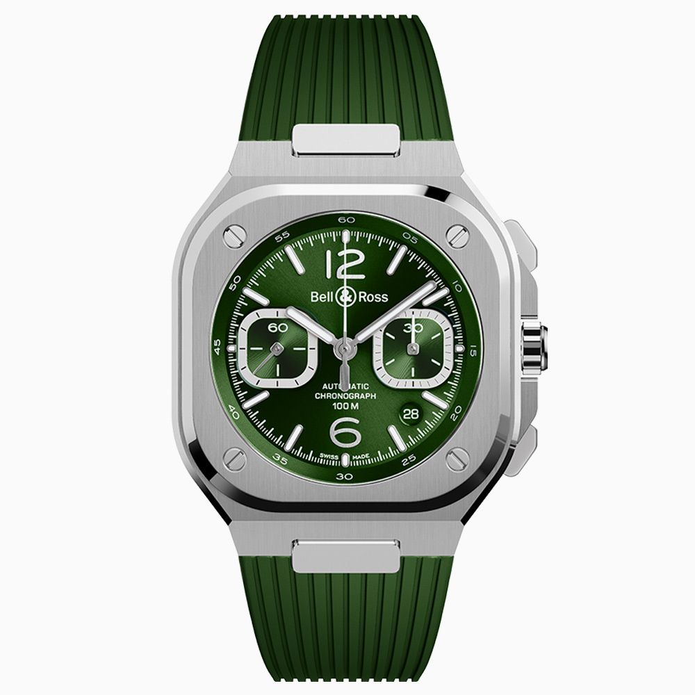 Bell & Ross BR 05 Chrono Green Steel