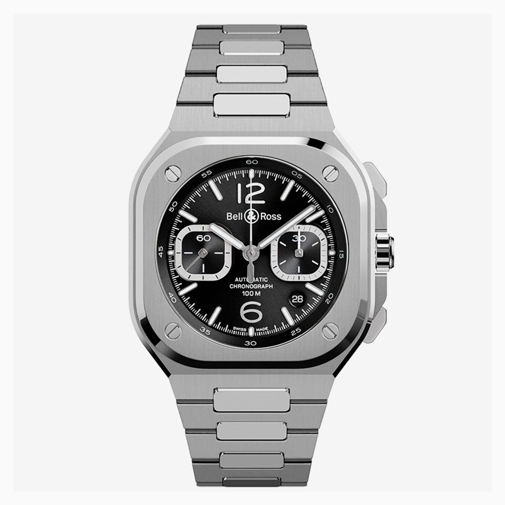 Bell & Ross BR 05 Chrono Black Steel
