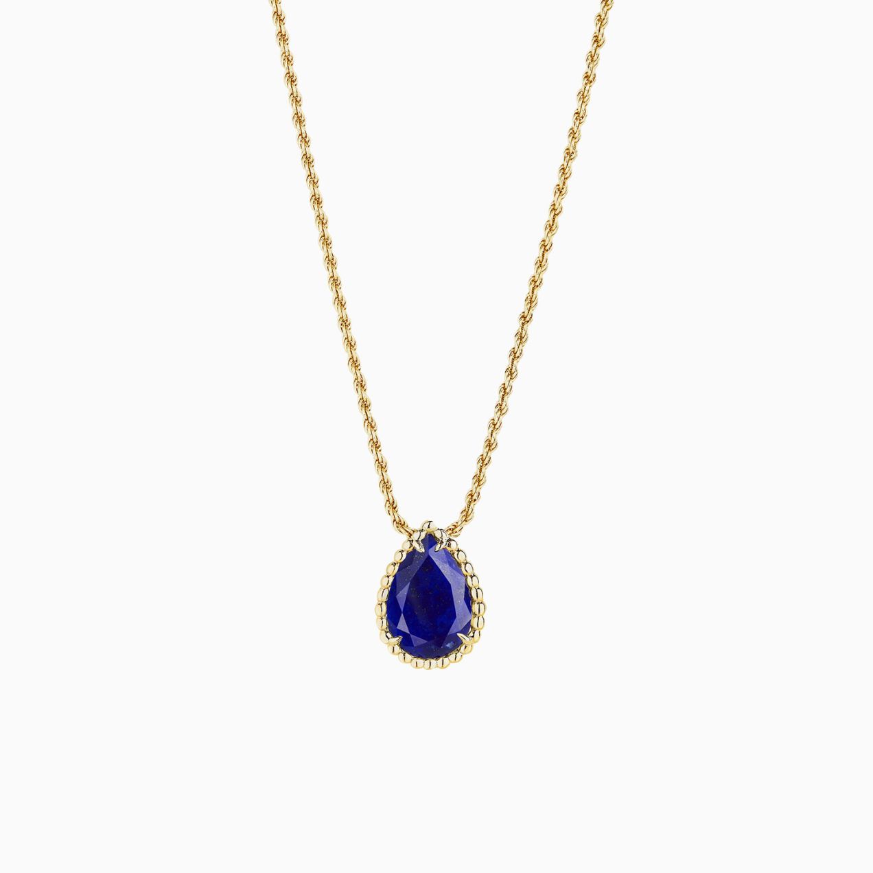 Boucheron Serpent Boheme Pendant with Lapis Lazuli 