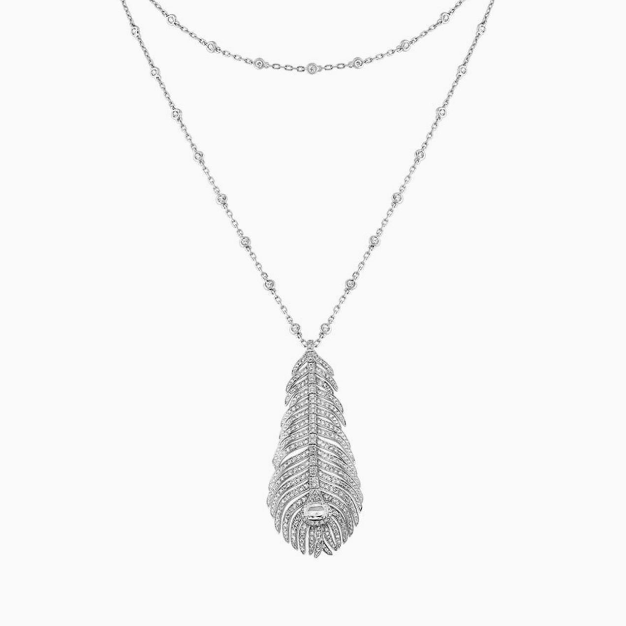 Boucheron Plume de Paon necklace