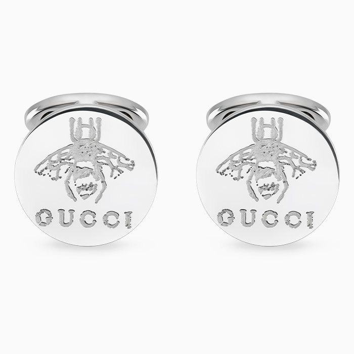 Gucci cufflinks in sterling silver