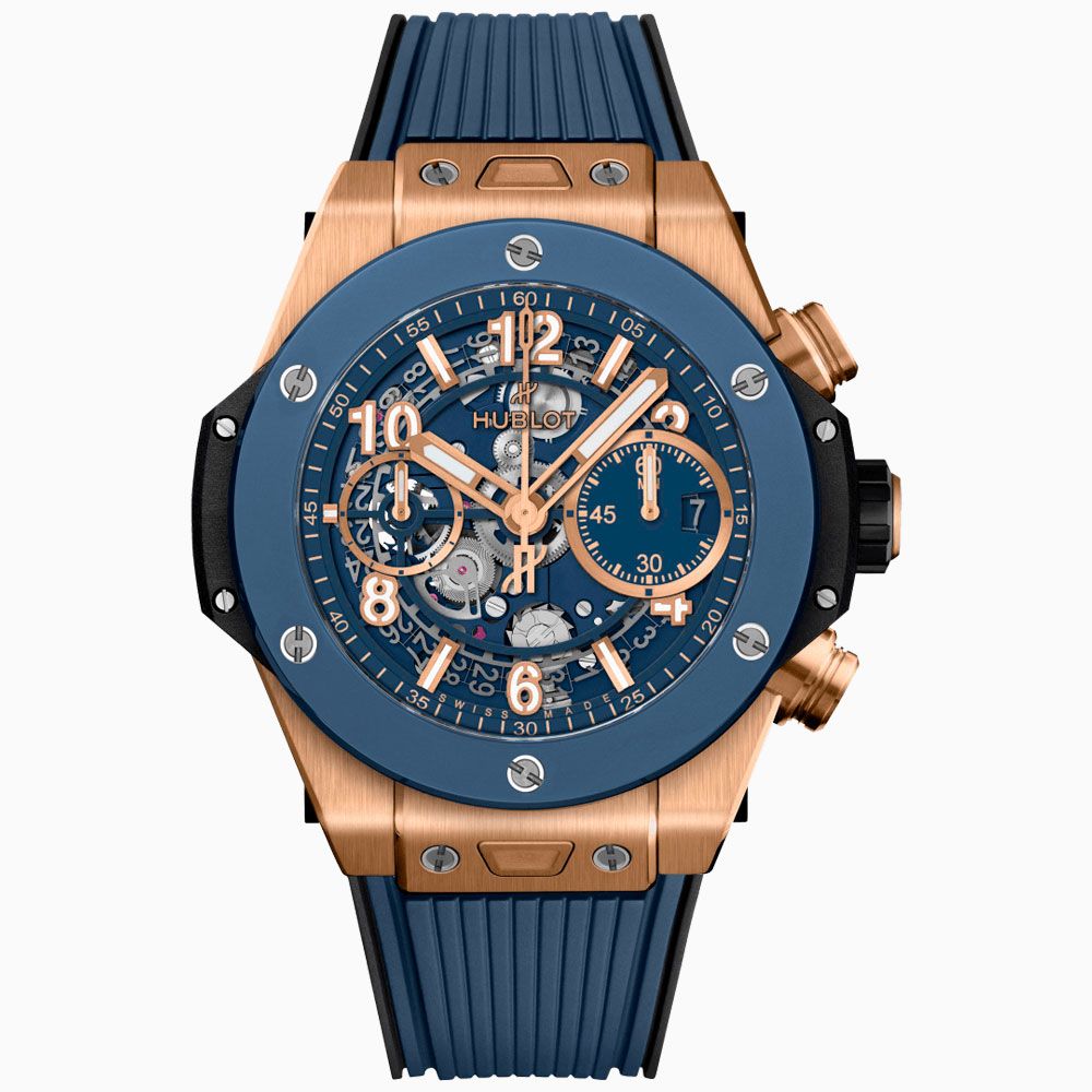 Hublot Big Bang Unico King Gold Blue Ceramic